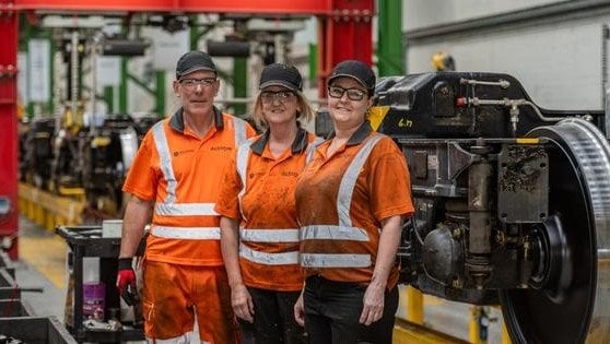 Alstom train bogie overhaul project reaches major milestone